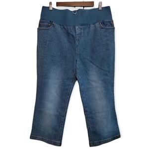 **Host Pick!!** New Additions Maternity jean capris- Medium